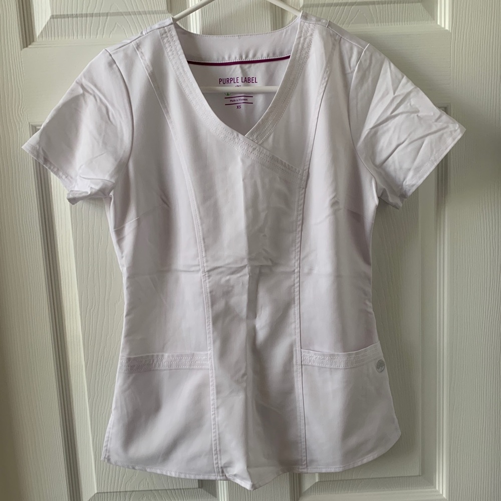 Healing Hands Purple Label Scrub Top XS